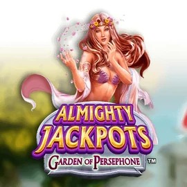 Jackpots logo of Almighty Jackpots: Garden of Persephone from Novomatic at Cazeus Casino