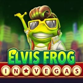 Slots logo of Elvis Frog In Vegas from BGAMING at Cazeus Casino
