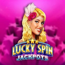 Lucky Spin Jackpots casino game by Novomatic – featured logo at Cazeus Casino