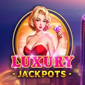 Luxury Jackpots casino game by Triple Cherry – featured logo at Cazeus Casino