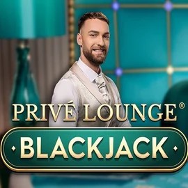 Privé Lounge Blackjack logo by Pragmatic Play Cazeus Casino