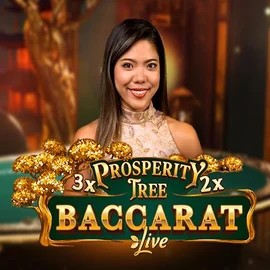 Prosperity Tree Baccarat logo by Evolution Cazeus Casino