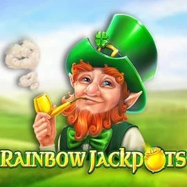 Rainbow Jackpots game by Red Tiger Gaming – logo hosted on Cazeus Casino