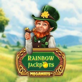 Enjoy Rainbow Jackpots Megaways by Red Tiger Gaming – logo hosted on cazeuscasinos-es.com