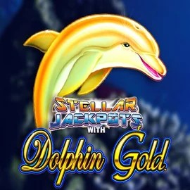 Dolphin Gold with Stellar Jackpots game by Lightning Box Game – logo hosted on Cazeus Casino