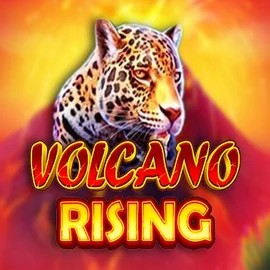 Volcano Rising casino game by RubyPlay – featured logo at Cazeus Casino